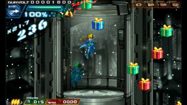 Azure Striker Gunvolt Holiday Event