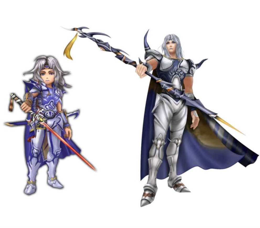 Cecil Final Fantasy IV vs Final Fantasy Explorers