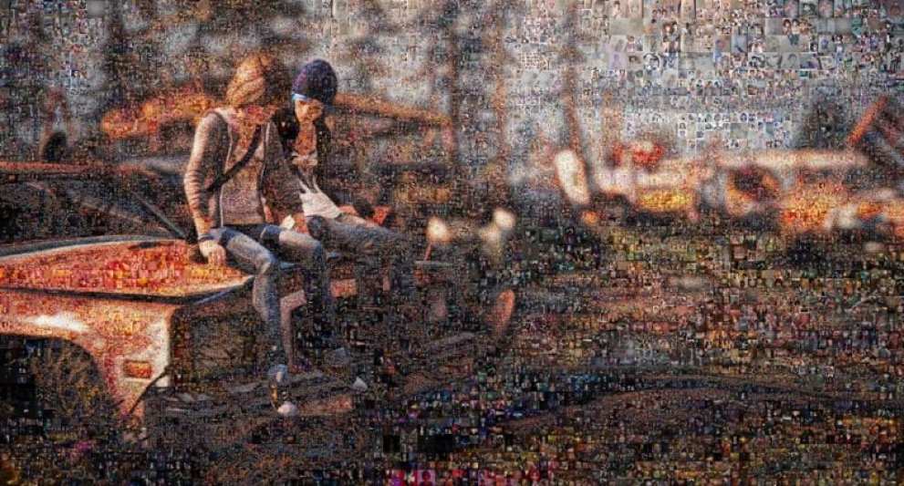 Life is Strange, fan art, mosaic