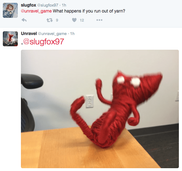 Yarny unravel q&a interview twitter