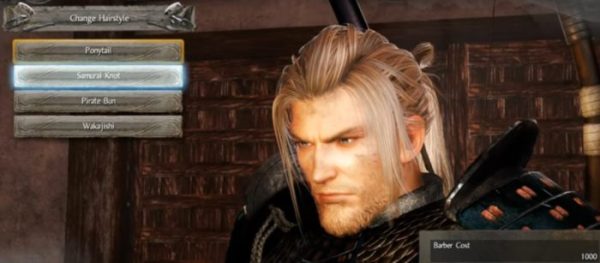 samurai knot hair nioh