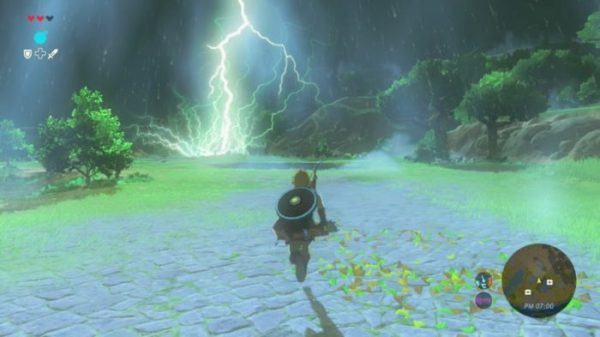 BotW lightning