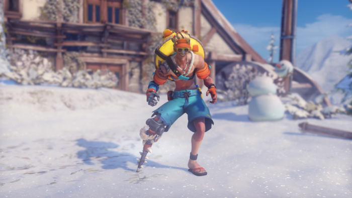 overwatch junkrat winter