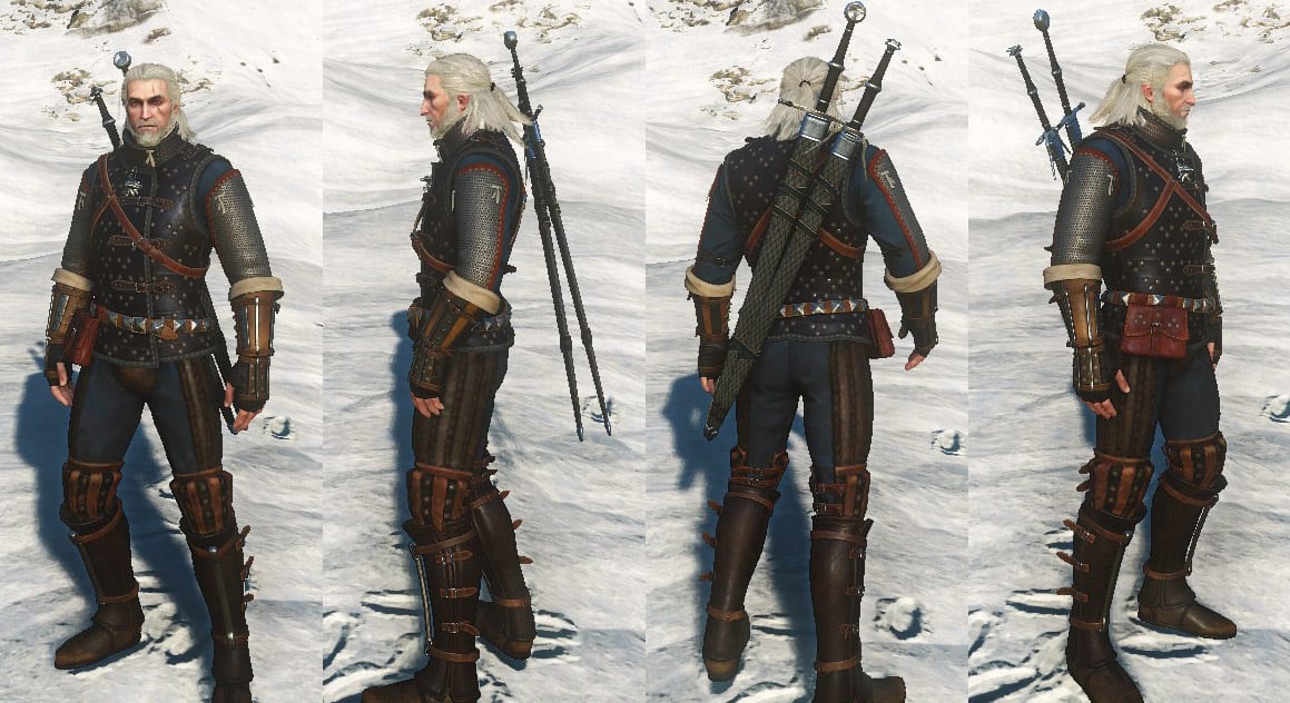 Witcher 3 Cat School Armor Gear