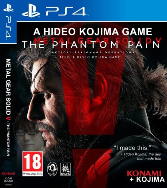 hideo kojima cover mgsv