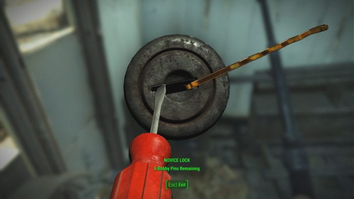 pick locks fallout 4