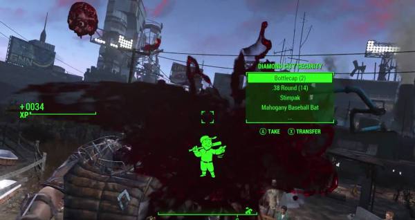 loot enemies where to get ammo fallout 4 blood death kill