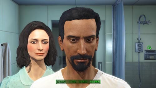 Fallout 4, character creation, Evil Abed