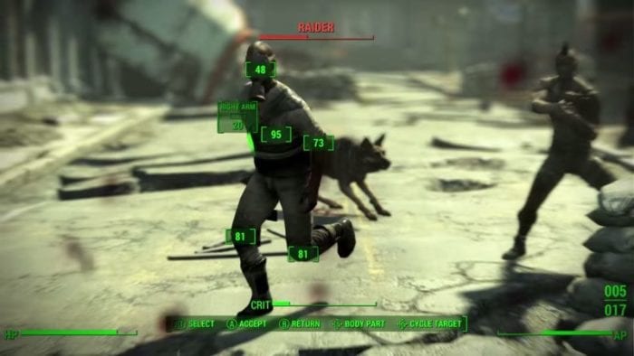 fallout 4 grenades vats