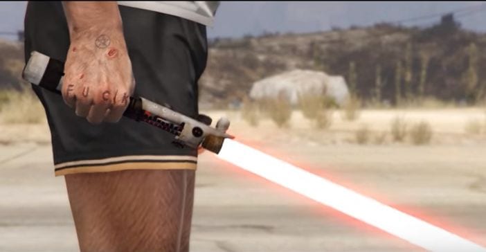 gta v lightsaber