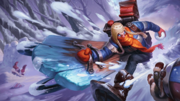 Snow Day Singed splash art