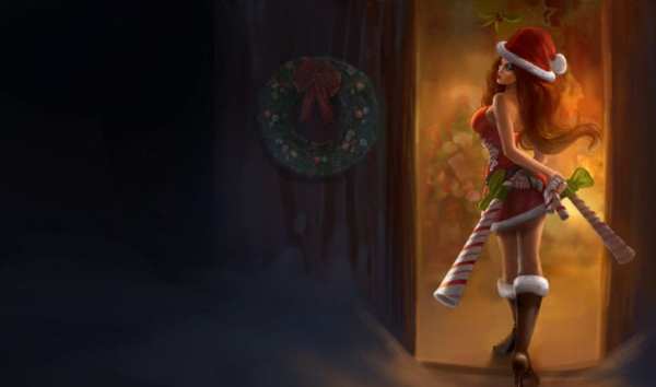 Candy Cane Miss Fortune