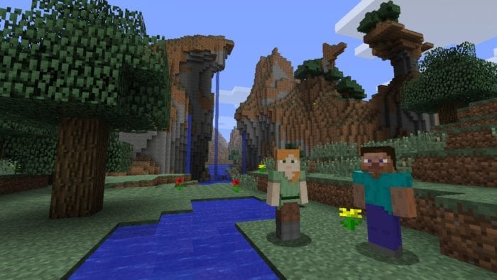 Minecraft on Wii U