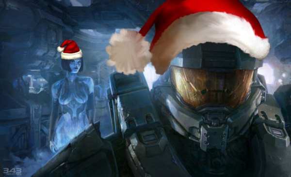 cortana santa