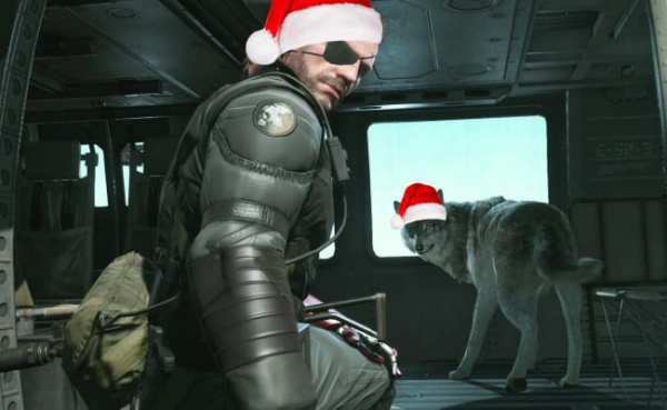 diamond dog santa