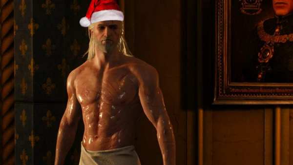 witcher santa