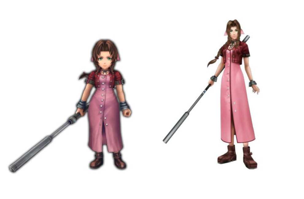 Aerith Final Fantasy VII vs explorers