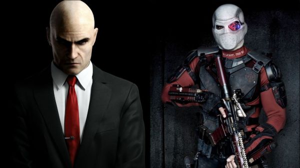 suicide squad, deadshot, hitman, agent 47