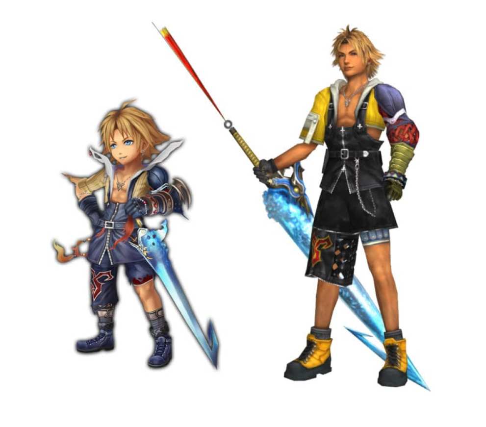 Tidus Final Fantasy X vs explorers