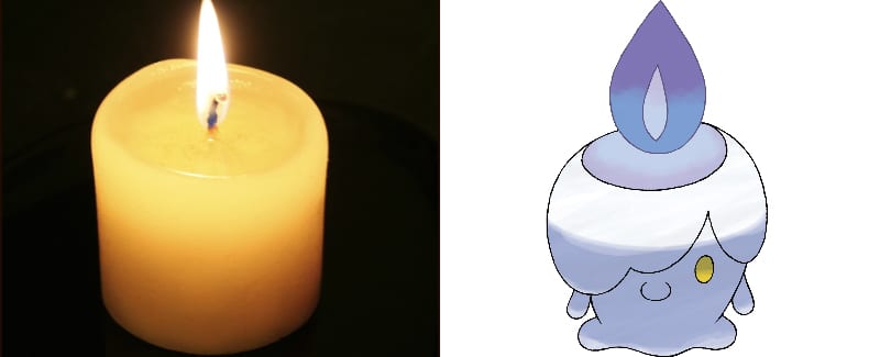 Pokémon, Litwick, candle