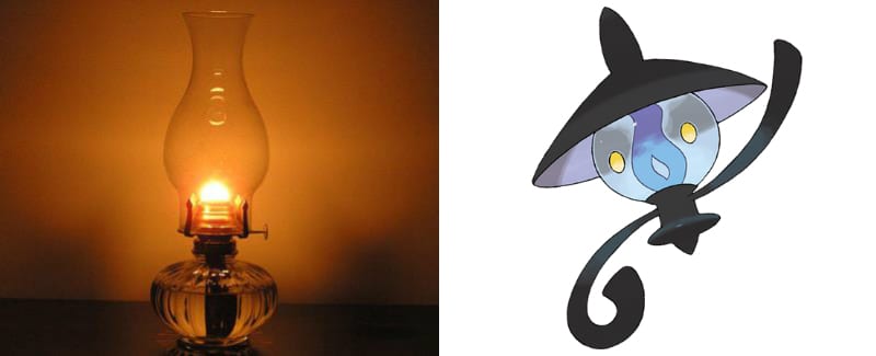 Pokémon, Lampent, oil lamp