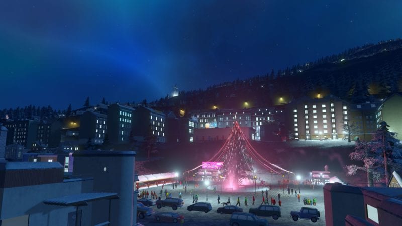 Snowfall cities skylines