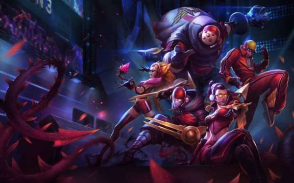 league of legends skt1 championship group skins