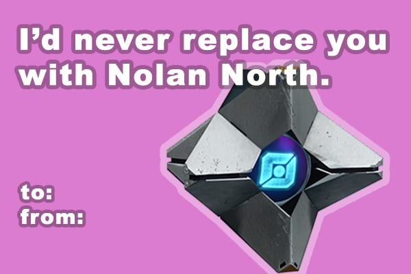 Destiny, Valentine's Day, Cards, Gifts, Cryptarch, Engrams, Bungie, Activision, The Taken King