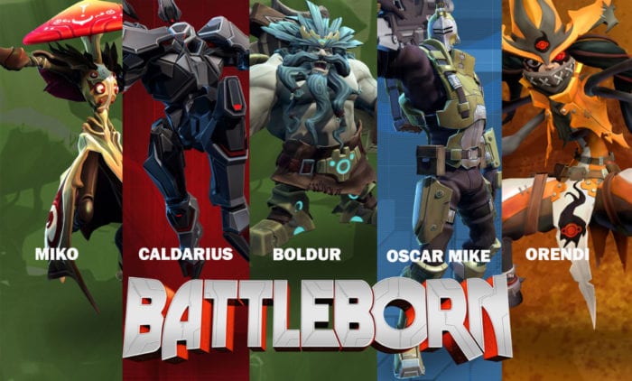 Battle born characters