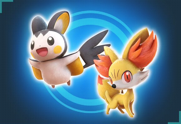 Emolga-y-Fennekin