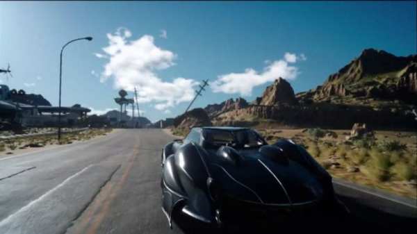 Final Fantasy XV, FFXV, car, jet