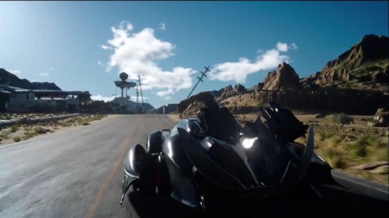 Final Fantasy XV, FFXV, car, jet