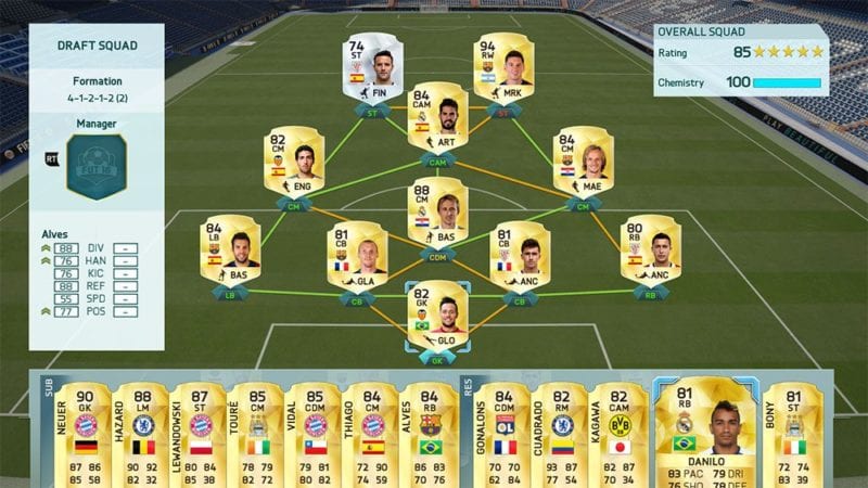 FIFA, Ultimate Team, cross-system