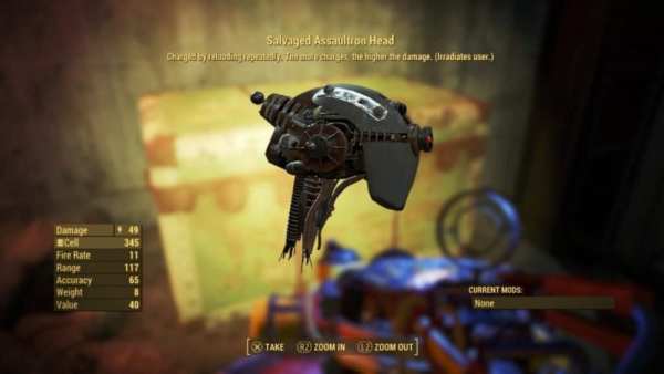 fallout 4 automatron assaultron head