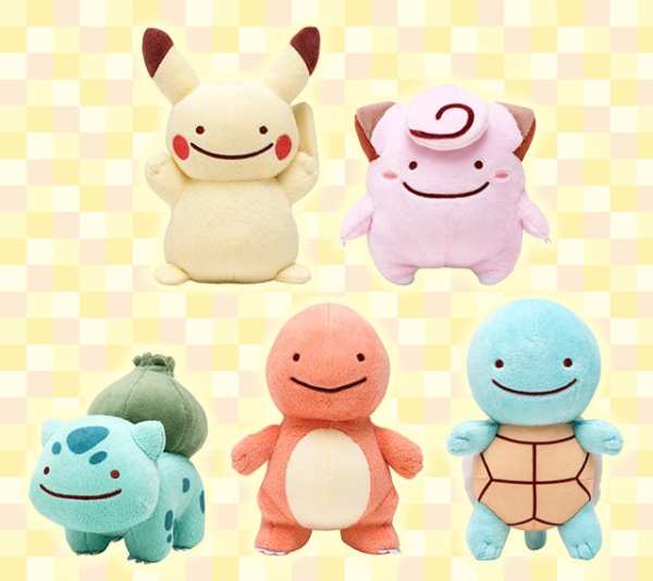 Ditto Pokemon plush