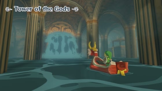 Zelda, Dungeon, Tower of the Gods, Wind Waker