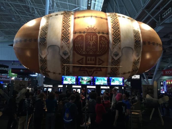 Monster Hunter's Airship.