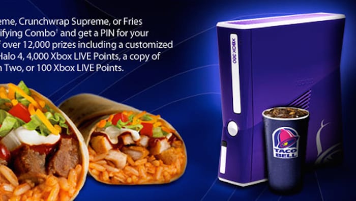 Taco Bell Xbox 360 Slim