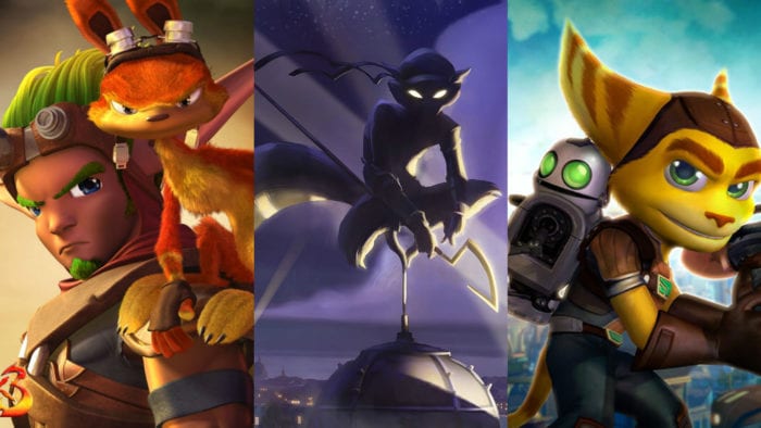 ratchet clank jak daxter sly