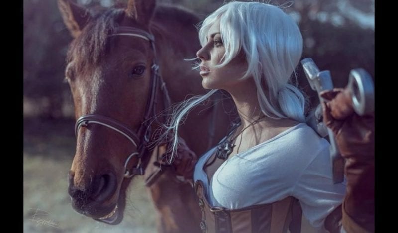 Ciri and Roach