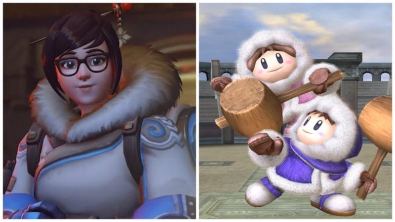 Mei Climbers overwatch heroes, characters lookalikes dopplegangers