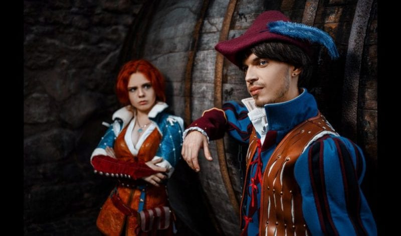 Triss Merigold and Dandelion