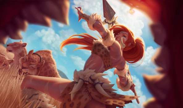 Leopard Nidalee skin splash art new