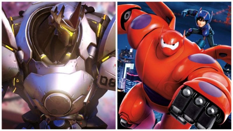 Reinhardt--Baymax (Big Hero 6)