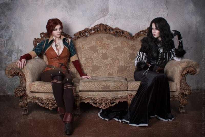 Triss and Yennefer