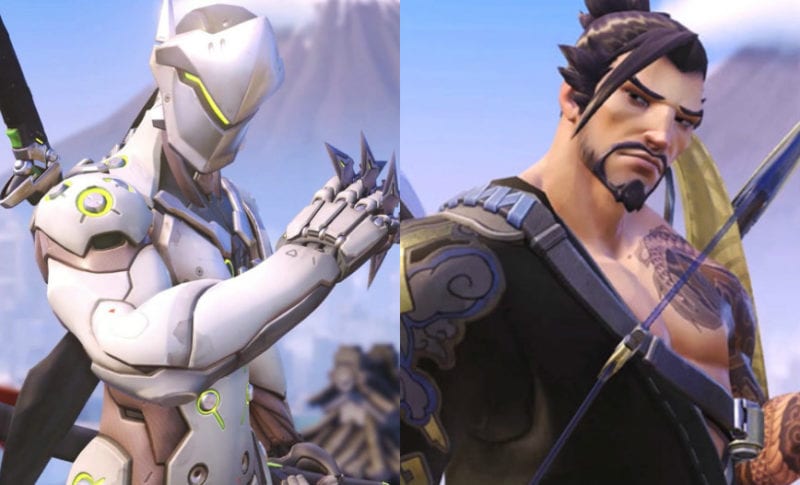 Overwatch Hanzo vs Genji