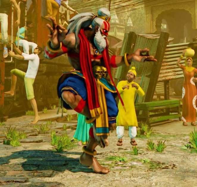 Street Fighter V, Battle Dhalsim