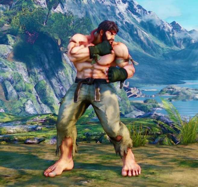 Street Fighter V, Battle "Hot" Ryu