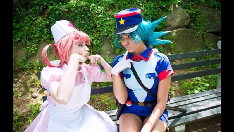 Nurse Joy and Officer Jenny