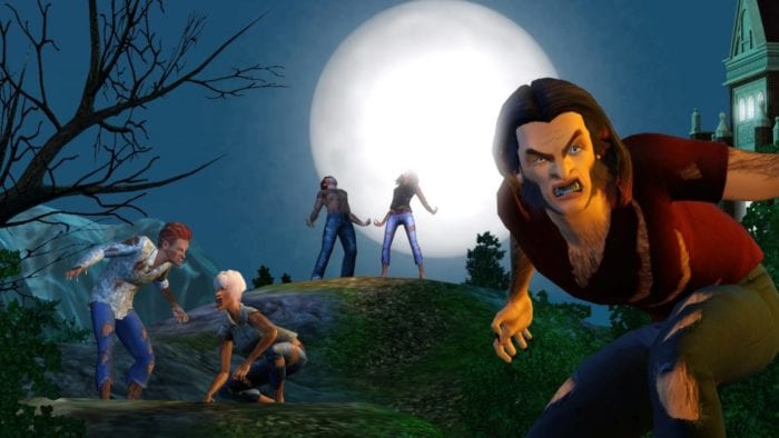 sims 3 werewolves